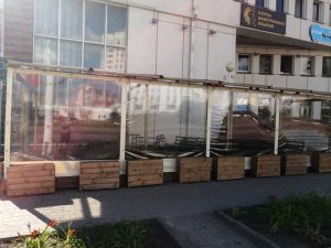 Мягкие окна для террас кафе и ресторанов